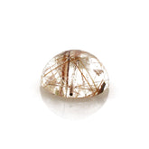 RED RUTILE QUARTZ ROUND CAB 8MM 1.90 Cts.