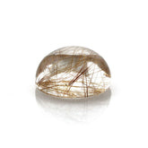 RED RUTILE QUARTZ ROUND CAB 12MM 6.48 Cts.