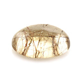 RED RUTILE QUARTZ OVAL CAB 14X10MM 5.63 Cts.