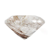 RED RUTILE QUARTZ CUT ROUND 11MM 4.26 Cts.