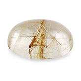 RED RUTILE QUARTZ OVAL CAB 16X12MM 9.34 Cts.
