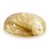 RED RUTILE QUARTZ OVAL CAB 14X10MM 5.63 Cts.