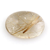RED RUTILE QUARTZ OVAL CAB 14X10MM 5.59 Cts.