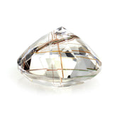 RED RUTILE QUARTZ CUT ROUND 10MM 3.35 Cts.