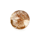 RED RUTILE QUARTZ CUT ROUND 6MM 0.76 Cts.