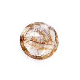 RED RUTILE QUARTZ CUT ROUND 6MM 0.76 Cts.