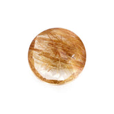 RED RUTILE QUARTZ CUT ROUND 6MM 1.10 Cts.
