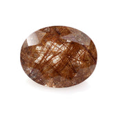 RED RUTILE QUARTZ CUT OVAL 10X8MM 2.32 Cts.