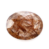 RED RUTILE QUARTZ CUT OVAL 10X8MM 2.32 Cts.