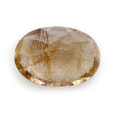 RED RUTILE QUARTZ CUT OVAL 18X13MM 11.20 Cts.