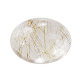 RED RUTILE QUARTZ OVAL CAB 8X6MM 1.28 Cts.