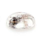 RED RUTILE QUARTZ OVAL CAB 8X6MM 1.17 Cts.