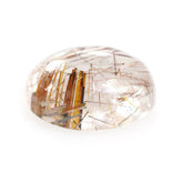 RED RUTILE QUARTZ OVAL CAB 8X6MM 1.26 Cts.