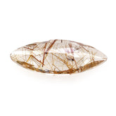 RED RUTILE QUARTZ CUT MARQUISE 8X3MM 0.28 Cts.