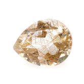RED RUTILE QUARTZ CUT PEAR 10X8MM 2.30 Cts.
