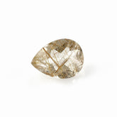 RED RUTILE QUARTZ CUT PEAR 8X6MM 1.15 Cts.