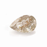 RED RUTILE QUARTZ CUT PEAR 14X9MM 4.10 Cts.