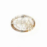 RED RUTILE QUARTZ OVAL CAB 14X10MM 5.65 Cts.