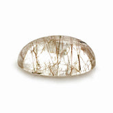 RED RUTILE QUARTZ OVAL CAB 16X12MM 8.93 Cts.