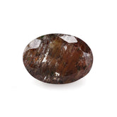 RED RUTILE QUARTZ CUT OVAL 14X10MM 6.60 Cts.