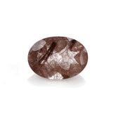 RED RUTILE QUARTZ CUT OVAL 14X10MM 5.07 Cts.