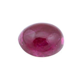 RUBY OVAL CAB 11X9MM 6.29 Cts.