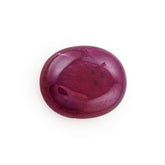 RUBY OVAL CAB 16X13MM 10.47 Cts.