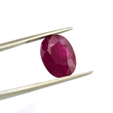 RUBY CUT OVAL 13.50X10MM 8.75 Cts.