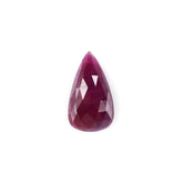 RUBY ROSE CUT TAPERED CAB 14X8MM 4.62 Cts.