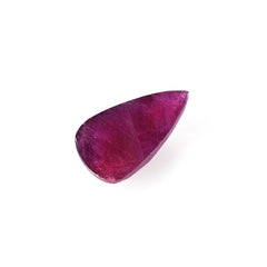 RUBY ROSE CUT TAPERED CAB 14X8MM 4.62 Cts.