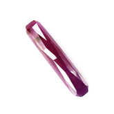 RUBY ROSE CUT LONG OCTAGON CAB 25X5MM 6.26 Cts.