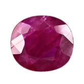 RUBY CUT CUSHION 11.40X10.20MM 5.05 Cts.
