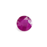 RUBY CUT ROUND 5.00X5.00MM 0.71 Cts.