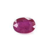 RUBY CUT OVAL 7X5MM 0.98 Cts.