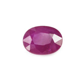 RUBY CUT OVAL 8X6MM 1.49 Cts.
