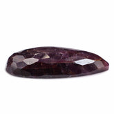 RUBY FOOTBALL CUT PEAR CAB 25X16MM 21.98 Cts.