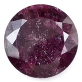 RUBY BACK SIDE STEP CUT ROUND 26.50MM 64.60 Cts.