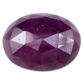 RUBY ROSE CUT OVAL CAB 16X12MM 9.57 Cts.