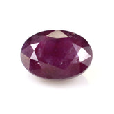 RUBY CUT OVAL 14X10MM 9.00 Cts.