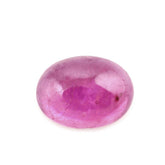 GLASSFILLED RUBY OVAL CAB 8X6MM 1.92 Cts.