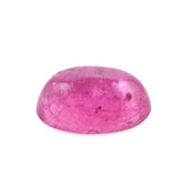 GLASSFILLED RUBY OVAL CAB 8X6MM 1.92 Cts.