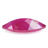 GLASSFILLED RUBY CUT MARQUISE 14X7MM 2.96 Cts.
