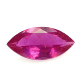GLASSFILLED RUBY CUT MARQUISE 14X7MM 3.05 Cts.