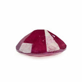 GLASSFILLED& RUBY CUT OVAL 8X6MM 1.68 Cts.