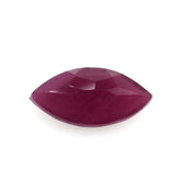 GLASSFILLED RUBY CUT MARQUISE 12X6MM 2.38 Cts.