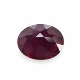 GLASSFILLED RUBY CUT OVAL 10X8MM 3.80 Cts.