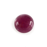 GLASSFILLED RUBY ROUND CAB 5.00X5.00MM 0.75 Cts.