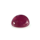 GLASSFILLED RUBY ROUND CAB 5.00X5.00MM 0.75 Cts.