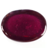 GLASSFILLED RUBY OVAL CAB 16X12MM 20.03 Cts.
