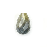 SAPPHIRE MULTY FACETD (MULTY/MILKY) (H/D_1.00MM) DROP 12.00X8.00 MM 8.07 Cts.